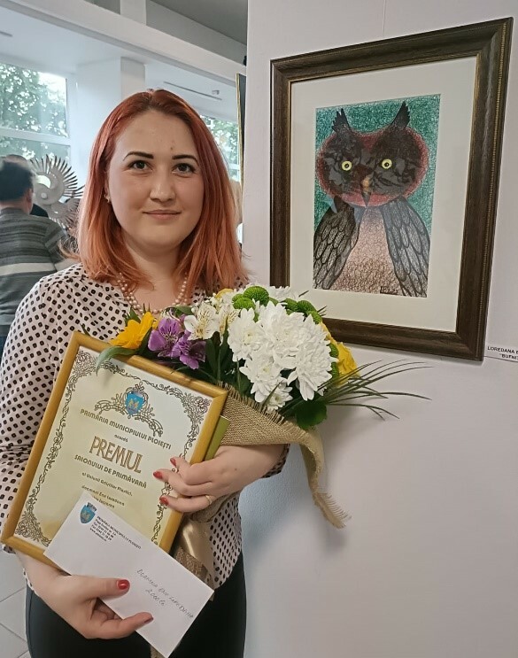 Primăria Municipiului Ploiești a premiat lucrarea câștigătoare în cadrul Salonului de primăvară - ediția 2023  