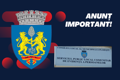 Program special de funcționare a SPLCEP Ploiești, în perioada 1-6 mai 2024