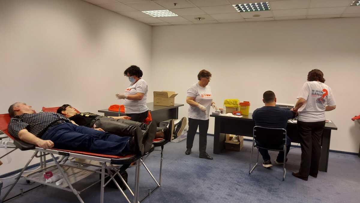 Angajații Primăriei Municipiului Ploiești au donat sânge pentru a salva vieți!
